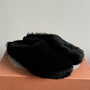 MARNI Fussbett Sabot Slip On Loafers